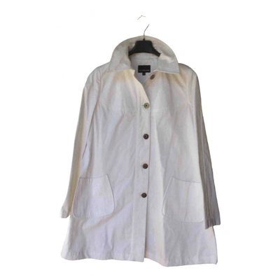 Pre-owned Calvin Klein Jeans Est.1978 Peacoat In White