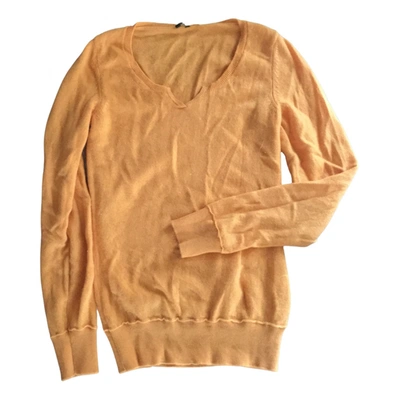 Pre-owned Loro Piana Cashmere Jumper In Yellow