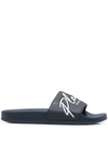 PHILIPP PLEIN EMBOSSED LOGO SLIDES