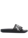 PHILIPP PLEIN EMBOSSED LOGO SLIDES