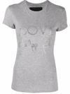 Philipp Plein Logo-print Short-sleeved T-shirt In Grey