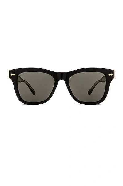 Gucci Gg0449s Black Male Sunglasses In Grey