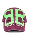 BALENCIAGA BB SPRAYED CAP,BALF-WA143