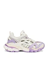Balenciaga Track.2 Open Sneaker Lilac Beige And Grey In Lilac & Beige & Light Grey