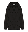 VALENTINO CUT-OUT HOODIE,17307552