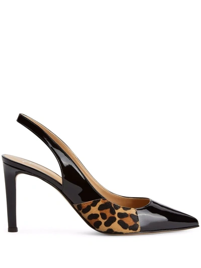 Giuseppe Zanotti Susie Feline Pumps In Brown