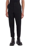 Valentino Straight-leg Tailored Trousers In Black