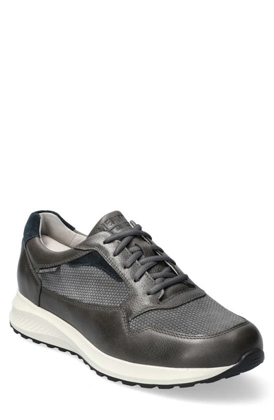 Mephisto Davis Sneaker In Dark Grey