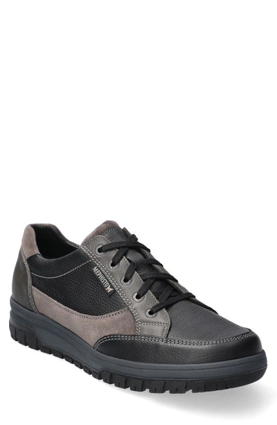 Mephisto 'paco' Waterproof Walking Trainer In Black Nevada