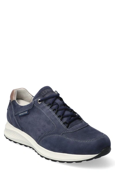Mephisto Doyle Sneaker In Navy Nomad 25545/ Randy 6105