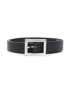 P.A.R.O.S.H PEBBLED LEATHER BELT