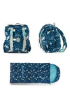 Mimish Kids' Sleep-n-pack Space Print Sleeping Bag Backpack In Space Multi-print