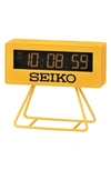 SEIKO MINI MARATHON ALARM CLOCK,QHL062YLH