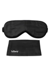 Blissy Silk Sleep Mask In Black