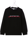 GIVENCHY LOGO-PRINT COTTON SWEATSHIRT