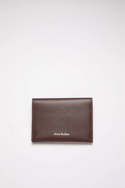 ACNE STUDIOS LEATHER CARD CASE 