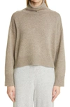 Loulou Studio Stintino Funnelneck Wool & Cashmere Knit Sweater In Ashes Melange
