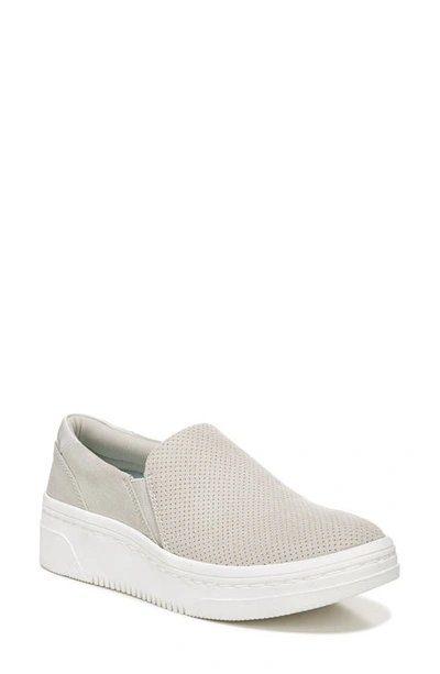 Dr. Scholl's Madison Next Wedge Platform Slip-on Trainer In Oyster