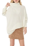 Free People Ottoman Oversize Cashmere Sweater In Winter White