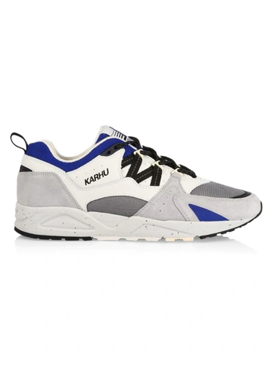 Karhu Men's Fusion 2.0 Throwback Synthetic Sneakers In Blue