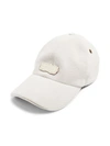 Agnona Logo Baseball Hat In Off White