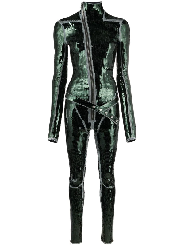 rick owens sequin jumpsuit