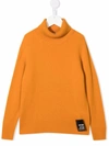 PAOLO PECORA ROLL-NECK MERINO WOOL JUMPER