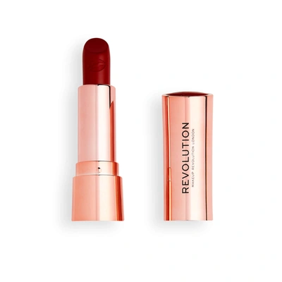 Revolution Beauty Satin Kiss Lipstick (various Shades) - Ruby