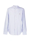 POLO RALPH LAUREN CLASSIC OXFORD L/S SPORT SHIRT,710.852743.002 002 4830A BLUE WHITE