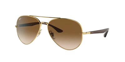Ray Ban Ray In Light Brown Gradient