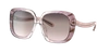 Coach Woman Sunglasses Hc8323u C6185 In Pink Gradient