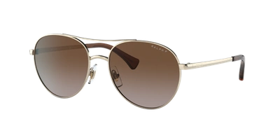 Ralph Woman Sunglasses Ra4135 In Brown Gradient