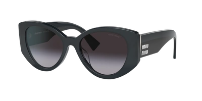 Miu Miu Sunglasses 03ws Sole In Grey Gradient
