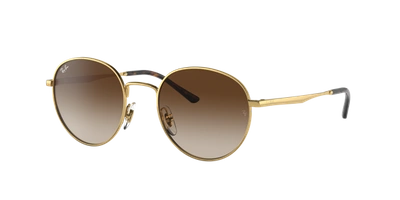 Ray Ban Rb3681 Sunglasses Arista Gold Frame Brown Lenses 50-20