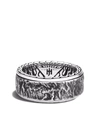 JOHN HARDY RETICULATED 10MM ROTATING BAND RING