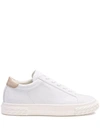 Giuseppe Zanotti Blabber Crocodile-print Leather Trainers In White