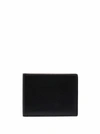 Common Projects Embossed Logo Billfold Wallet In Schwarz
