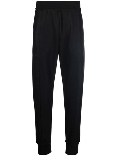 Jil Sander Jet-black Elasticated Track Pants