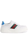 GUCCI GG EMBOSSED LOW-TOP SNEAKERS
