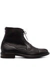 FRATELLI ROSSETTI LACE-UP ANKLE BOOTS