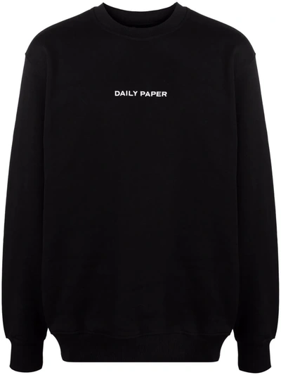 Daily Paper Eype Black Crewneck Jumper