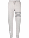 Thom Browne Signature 4-bar Stripe Track Pants In Grau