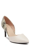 Bandolino Grenow D'orsay Leopard Print Pump In Lnafb