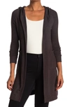 Go Couture Wrap Front Cardigan In Pale Rosette
