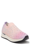 Reaction Kenneth Cole Cameron Embellished Jewel Platform Sneaker In Pastel Multi