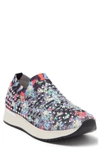 Reaction Kenneth Cole Cameron Embellished Jewel Platform Sneaker In Pink Floral