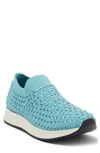 Reaction Kenneth Cole Cameron Embellished Jewel Platform Sneaker In Sky Blue