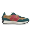 New Balance 327 Sneakers In Green Multi In Green/yellow