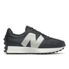 New Balance 327 Colorblock Running Shoe In Black/grey
