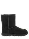 Ugg Fur Lined Boots In Black